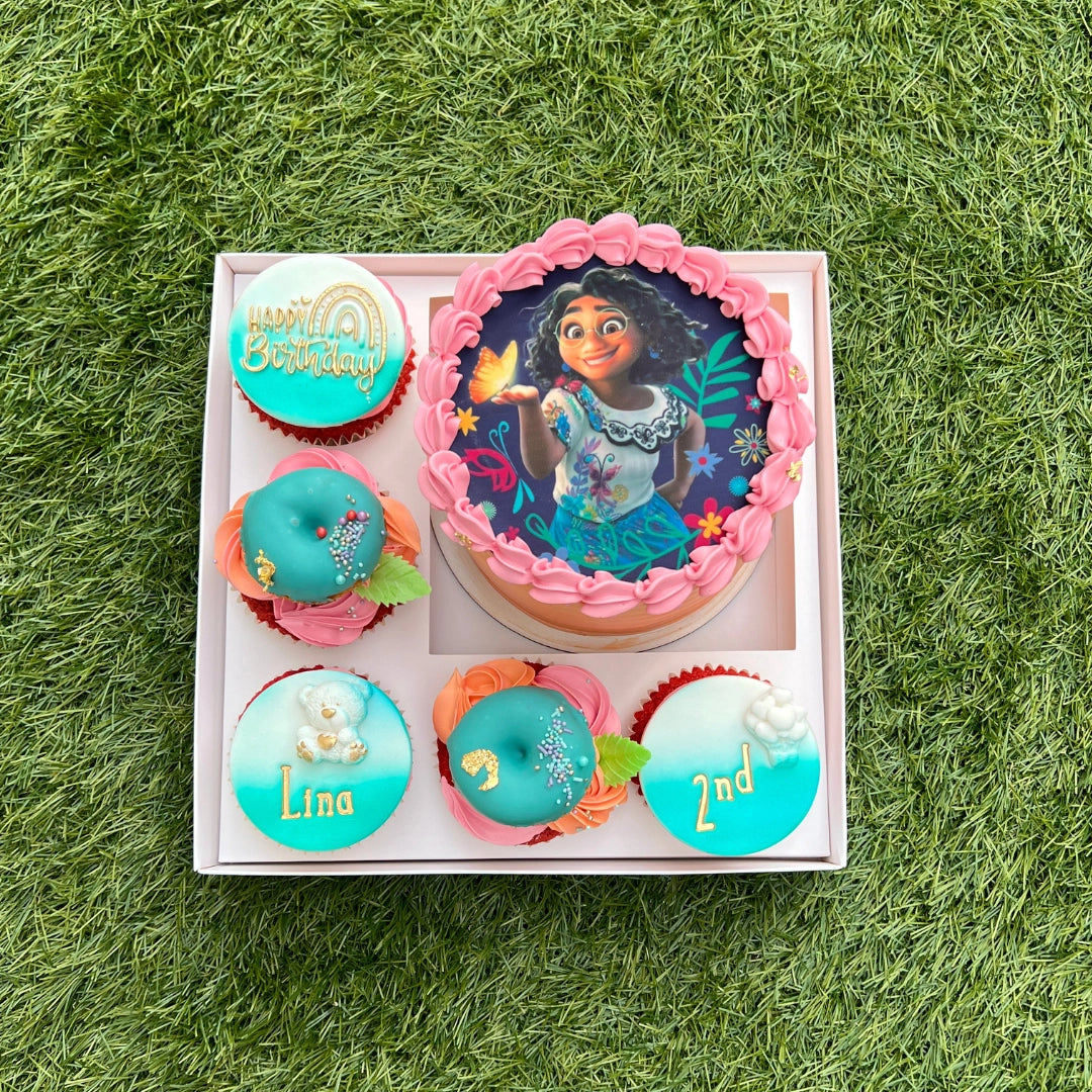The Ultimate Bento with 5 cupcake-Plus Box