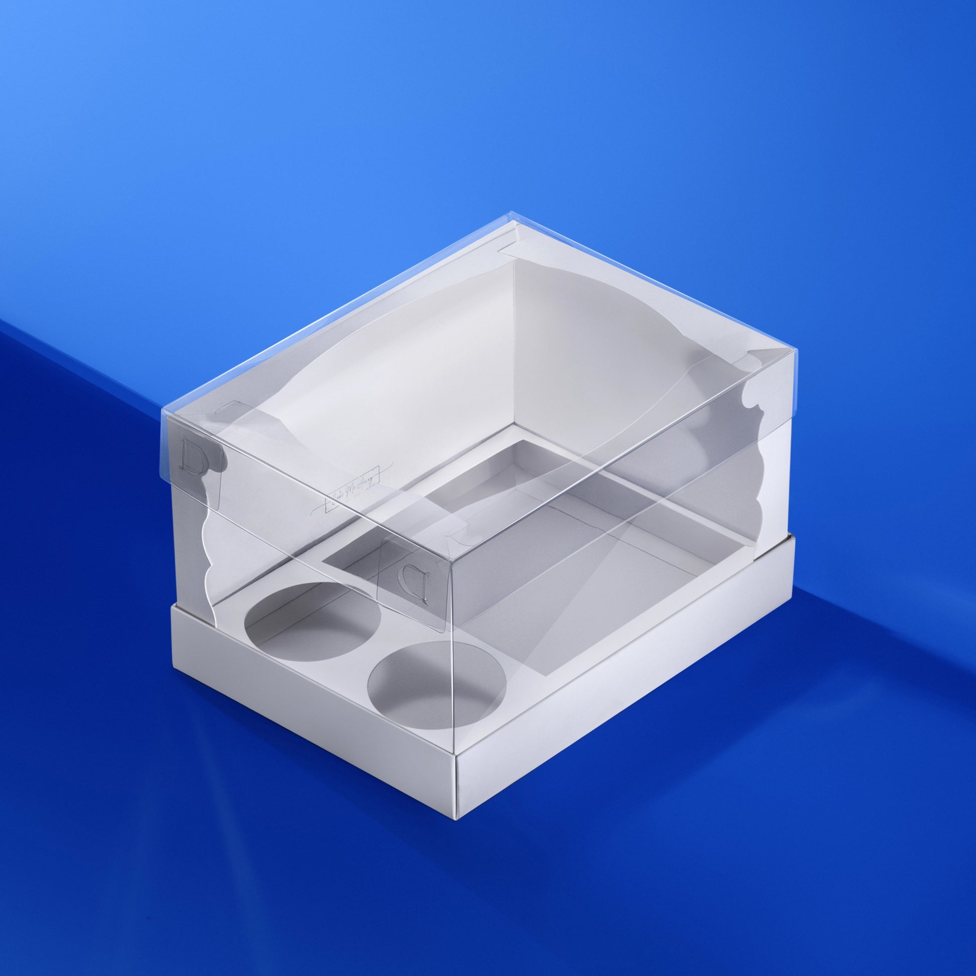 High-density 400gsm paperboard bento cake box construction for secure delivery of bigger bento cakes and cupcakes.