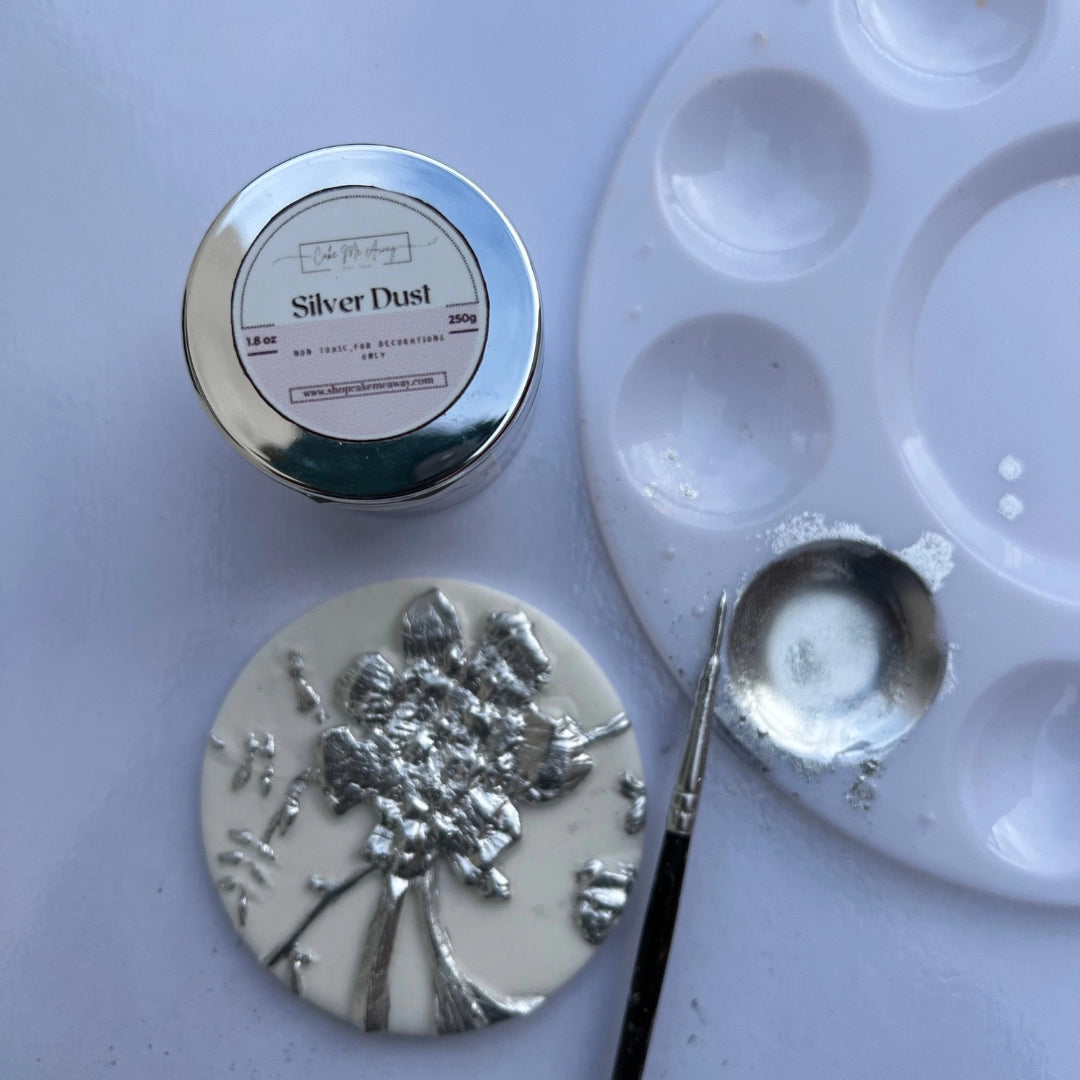 High-Brilliance Metallic Pigment for Luxury Cake Artistry (Non-Toxic)